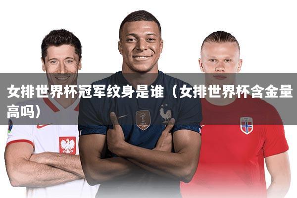 女排世界杯冠军纹身是谁（女排世界杯含金量高吗）